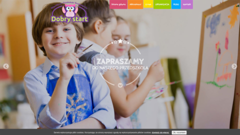 Strona www.przedszkoledobrystart.pl
